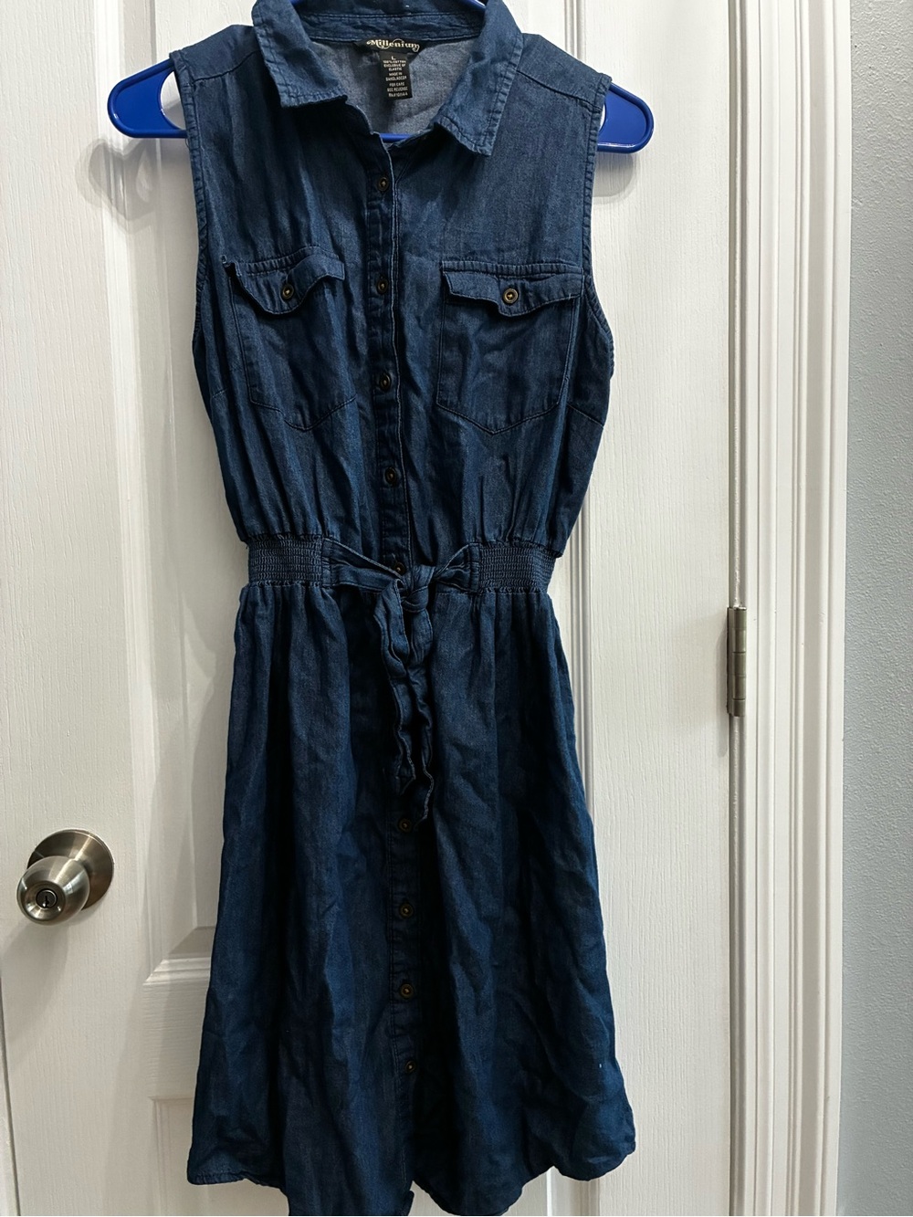 Denim dress size Medium